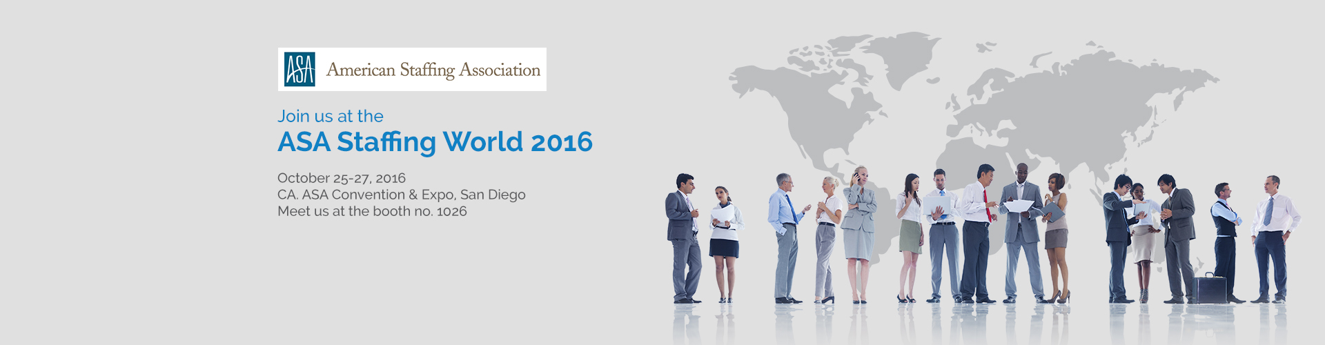 Meet Us: ASA Staffing World 2016