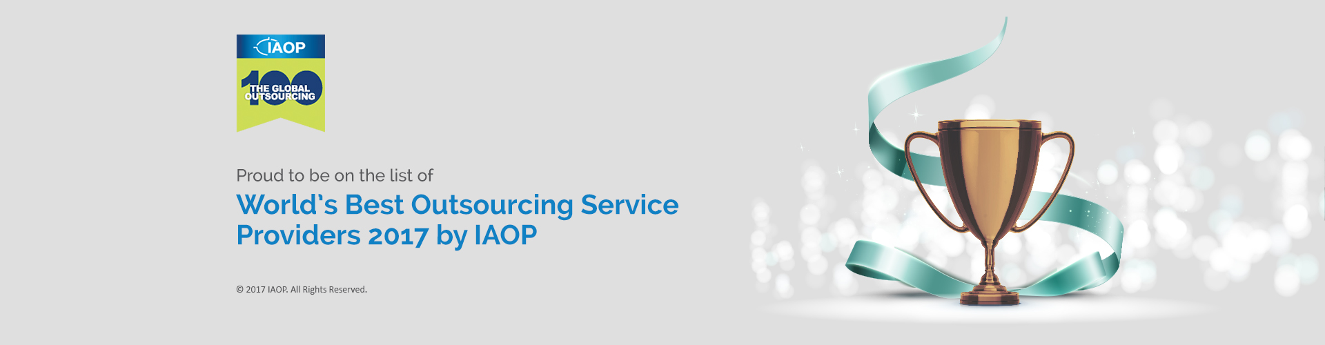 IMS People Possible is on the List of IAOP Global Outsourcing 100®, 2nd year in a row!