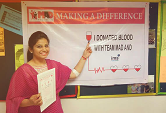 Blood Donation With Making a Difference Ngo