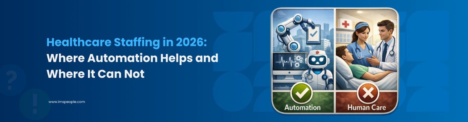 Healthcare Staffing in 2026: Where Automation Helps and Where It Can Not